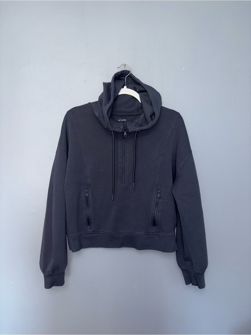Old Navy | Navy Quarter Zip Hoodie | Size Medium